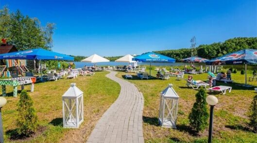 Собственный пляж